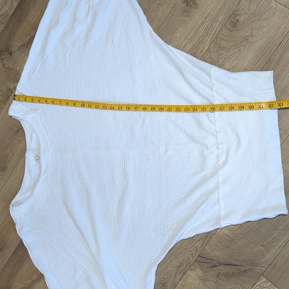 We the Free Dolman Sleeve White Tunic Oversized Size Large - Picture 5 of 8
